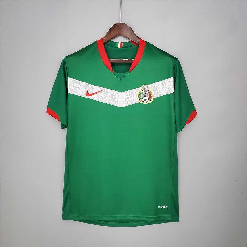2006 Mexico Home Retro Soccer Jersey