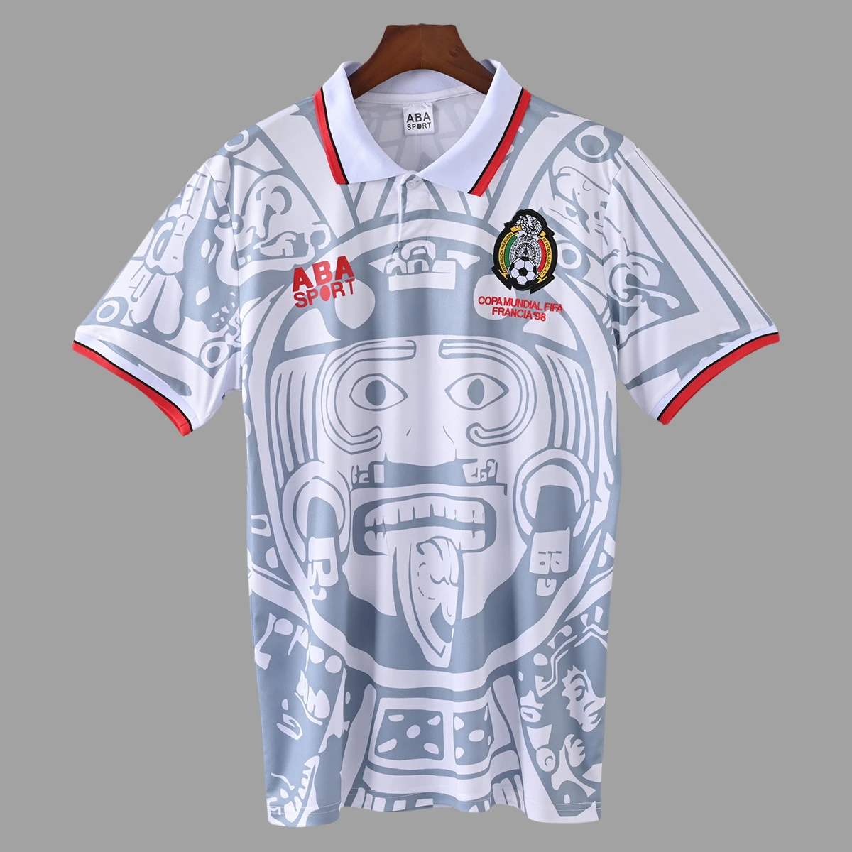 1998 Mexico Away Retro Soccer Jersey