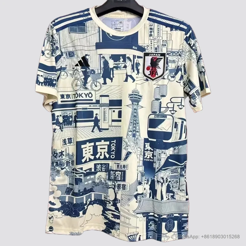 23/24 Japan special version Tokoyo blue soccer jersey size S-2XL