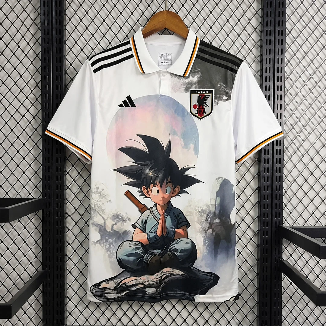 2026 Japan Wukong Meditating White Soccer Jersey
