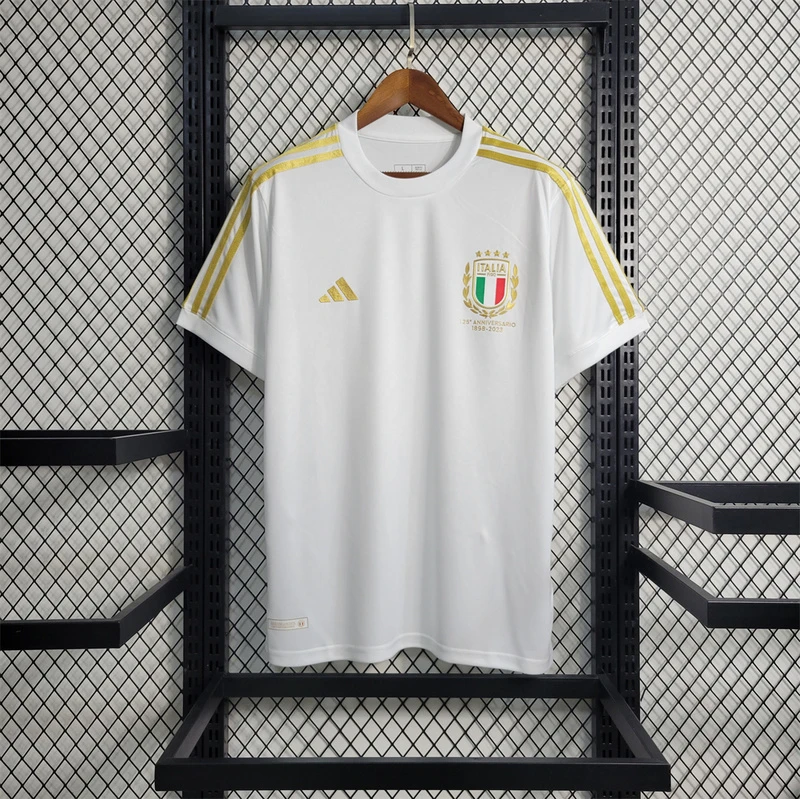 2023 Italy 125 Years Anniversary Retro Soccer Jersey