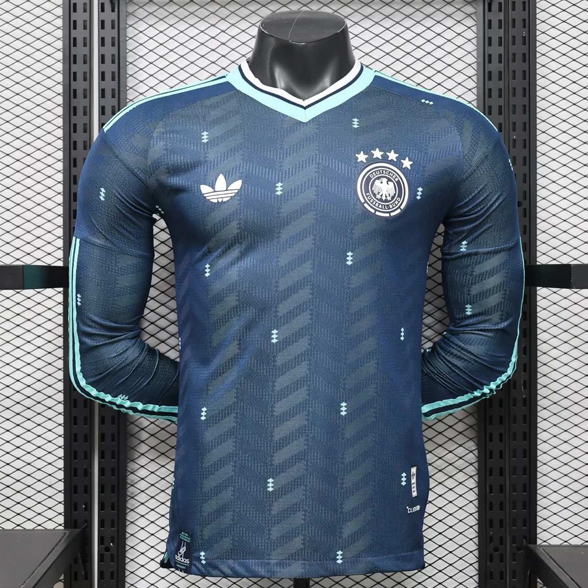 2026 Germany Away Long Sleeve Player Version Soccer Jersey