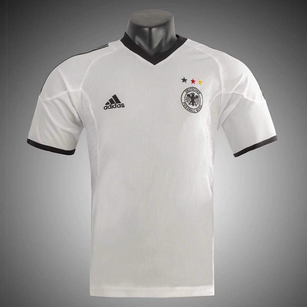 2002 Germany Home Retro Soccer Jersey