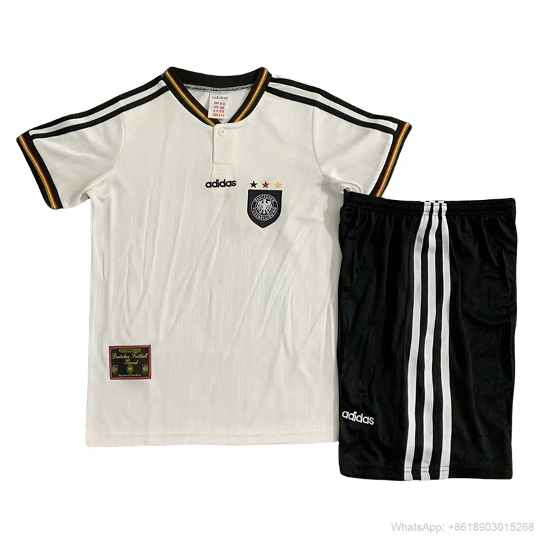 1996 germany home retro kids soccer jersey yupoo