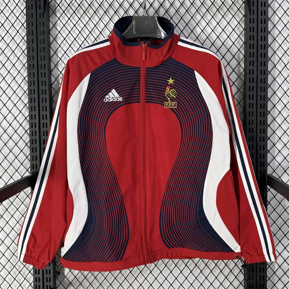 2026 France Red Tracking Jacket