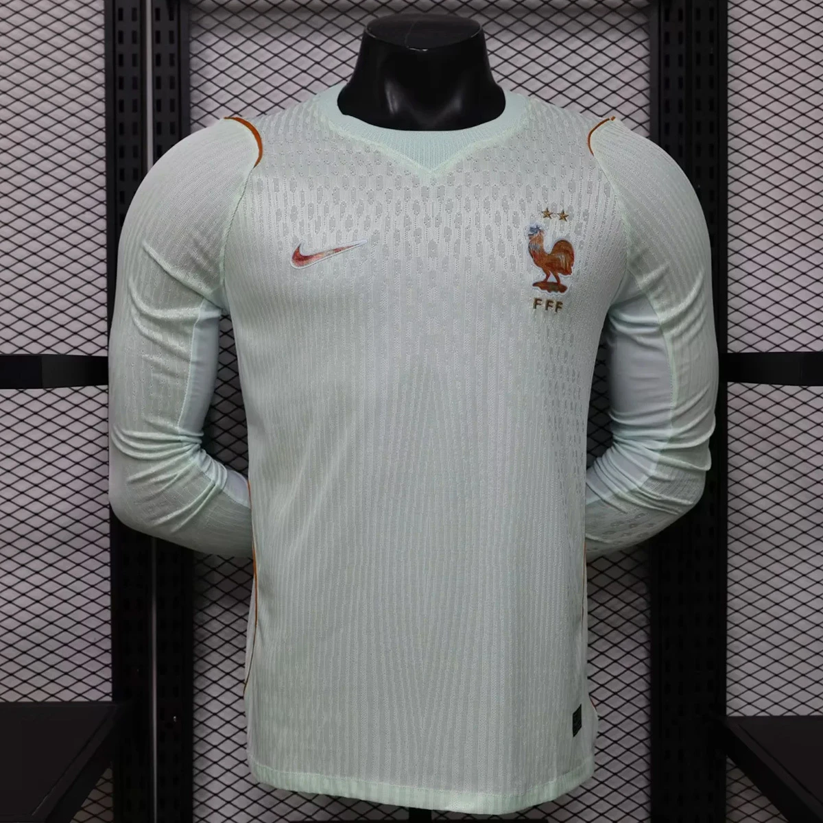 2026 France Away Player Version Long Sleeve Soccer Jersey