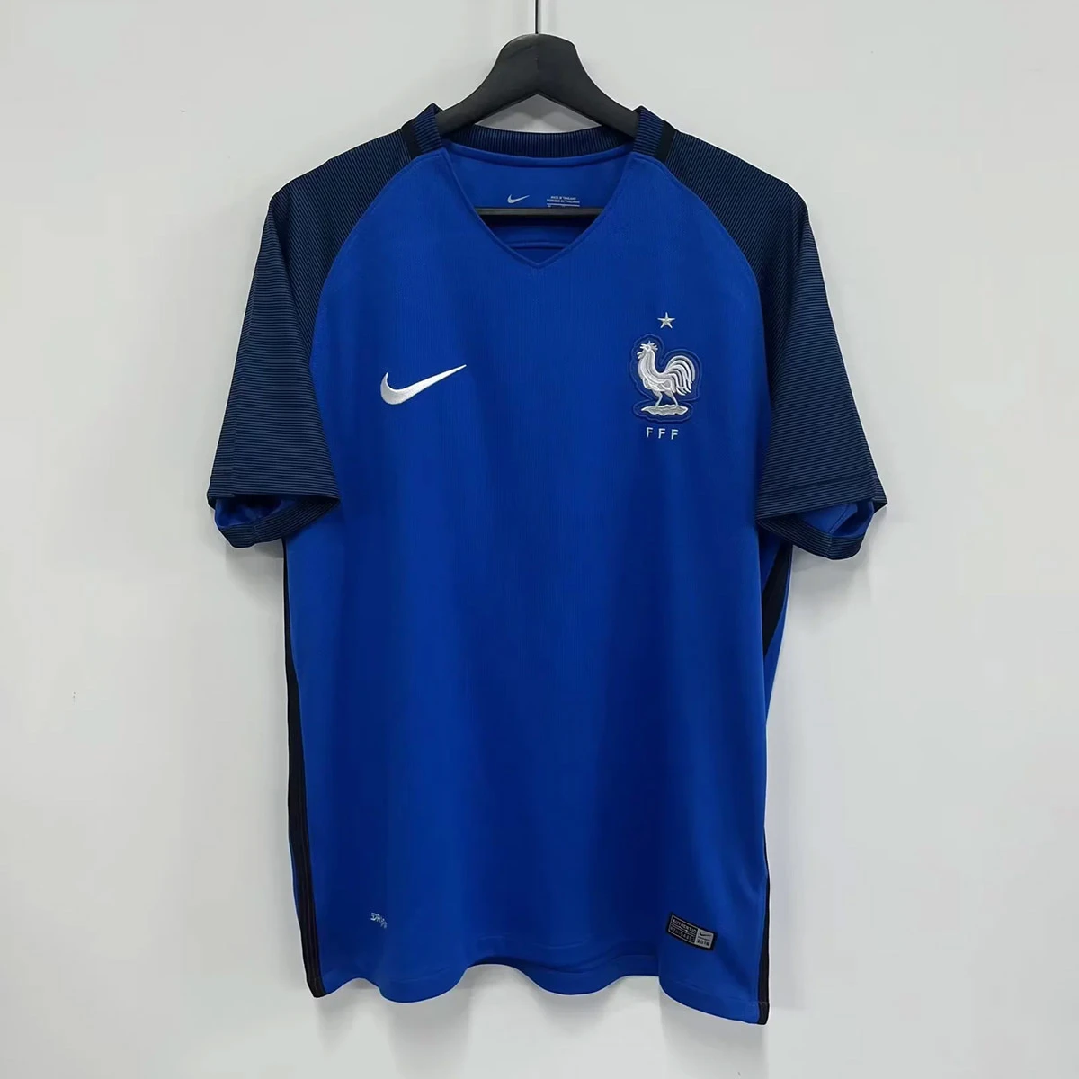 2016 France Home Retro Soccer Jersey