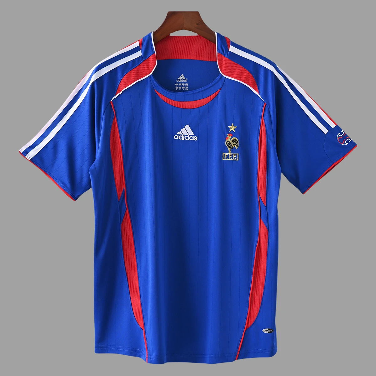 2006 France Home Retro Soccer Jersey