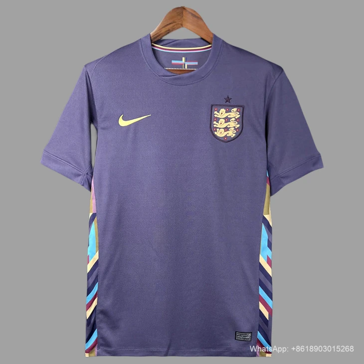 24-25 England away blue soccer jersey yupoo