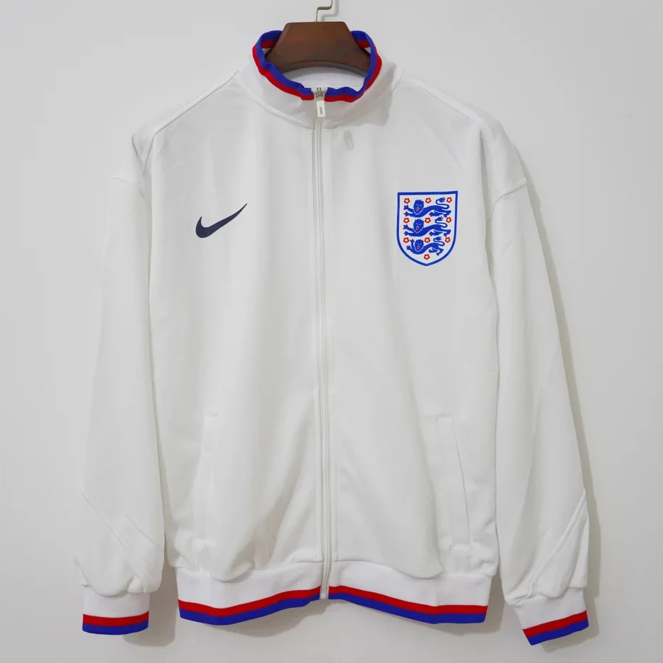 2026 England White Windbreaker