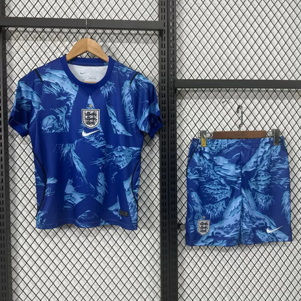 2026 England Goalkeeper 3 Kids Soccer Jersey Size 16-28