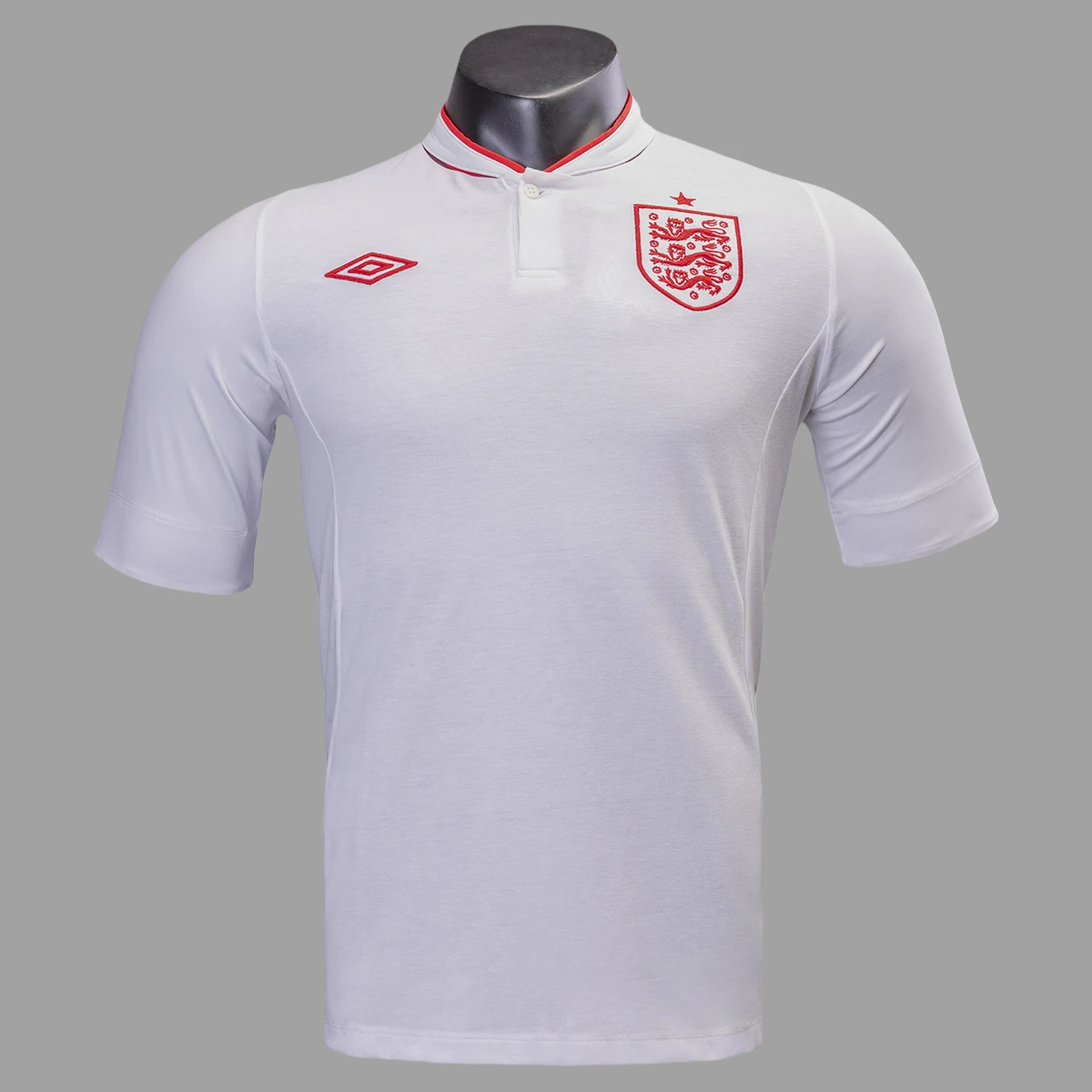 2012 England Home Retro Soccer Jersey