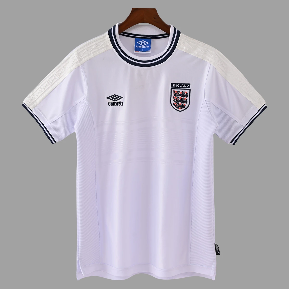 2000 England Home Retro Soccer Jersey