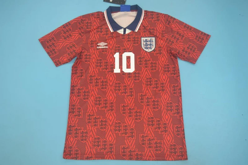 1994 England Away Retro Soccer Jersey