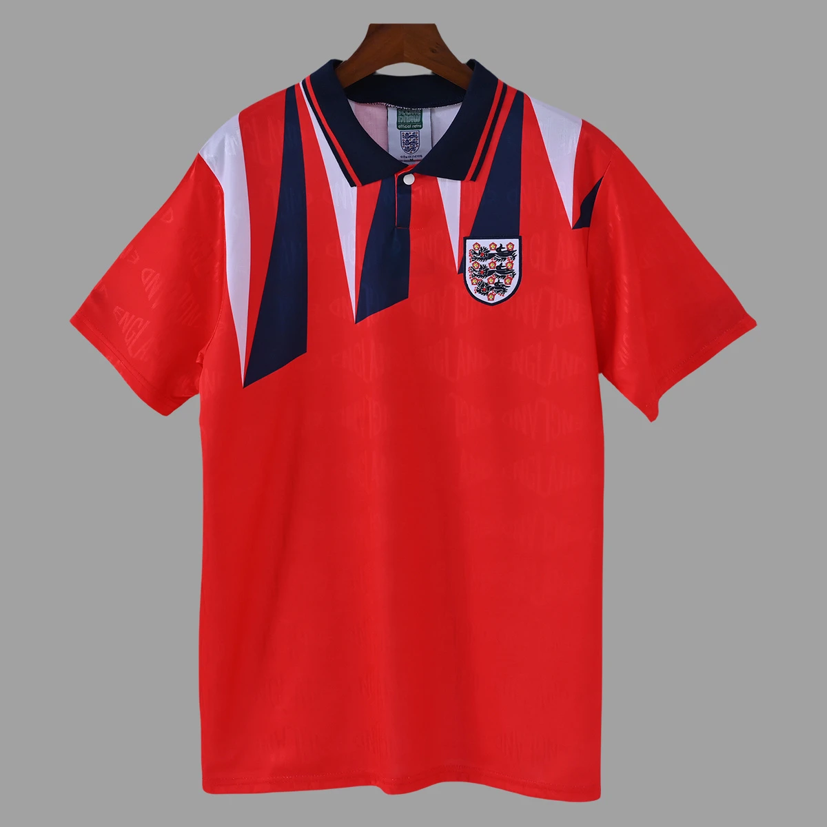 1990 England Inter Away Retro Soccer Jersey