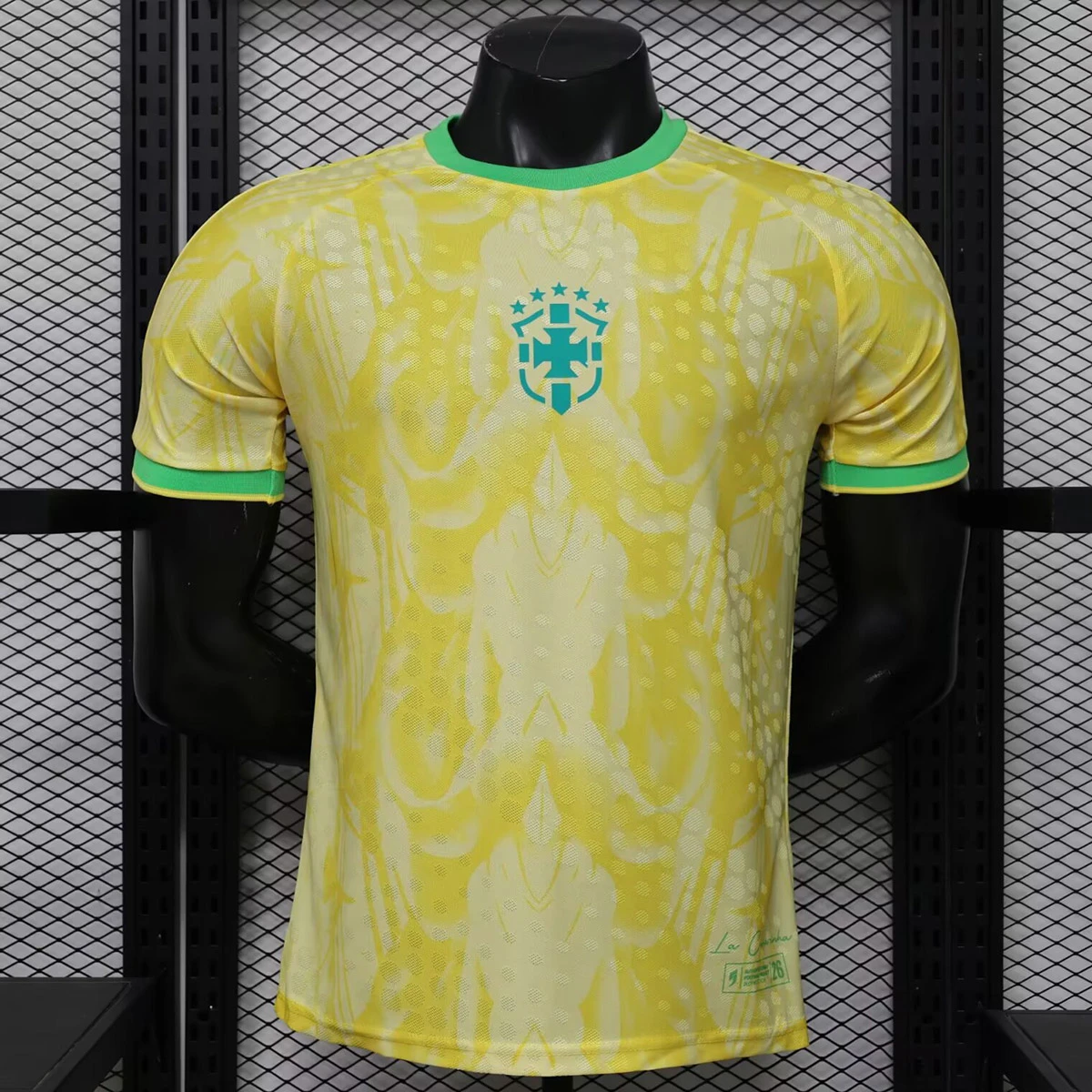 2026 Brazil Heritage Sepcial Player Version Yellow Soccer Jersey