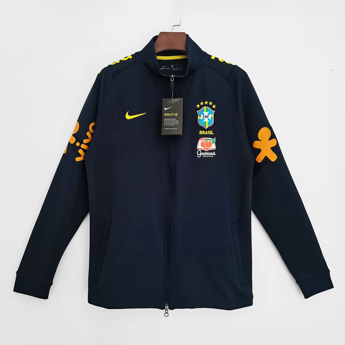 2022 Brazil Royal Blue Training Jacket