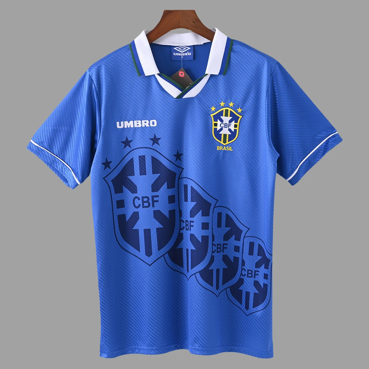 1994 Brazil Away Retro Soccer Jersey