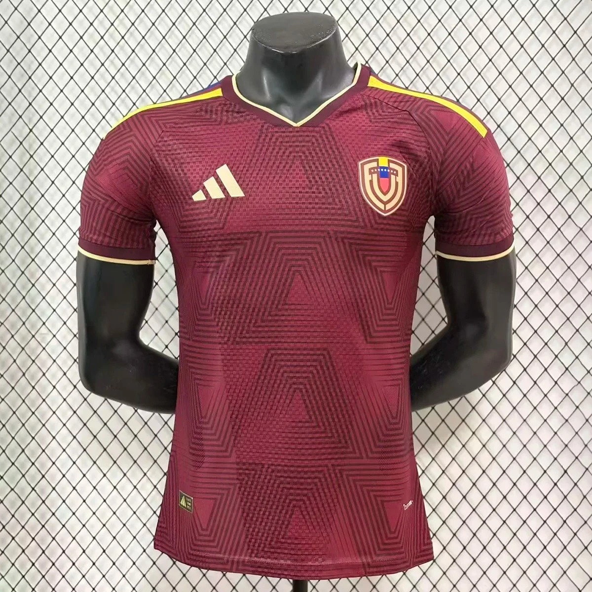 2026 Venezuela Home Player Version Soccer Jersey