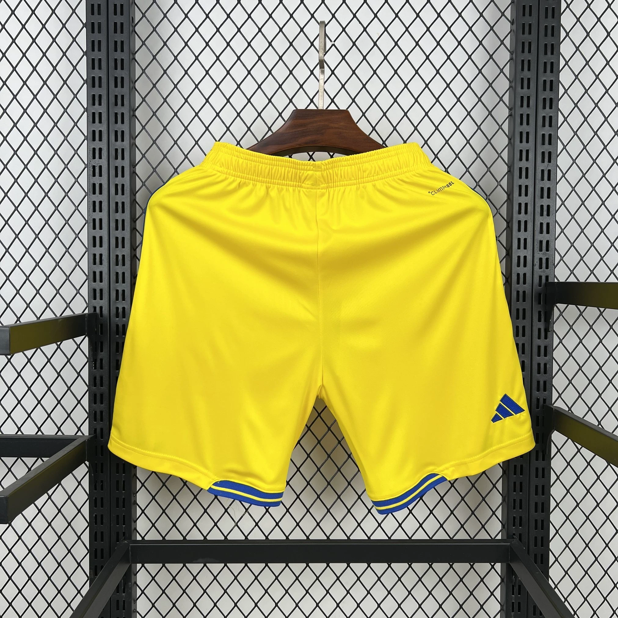 2026 Sweden Yellow Soccer Shorts