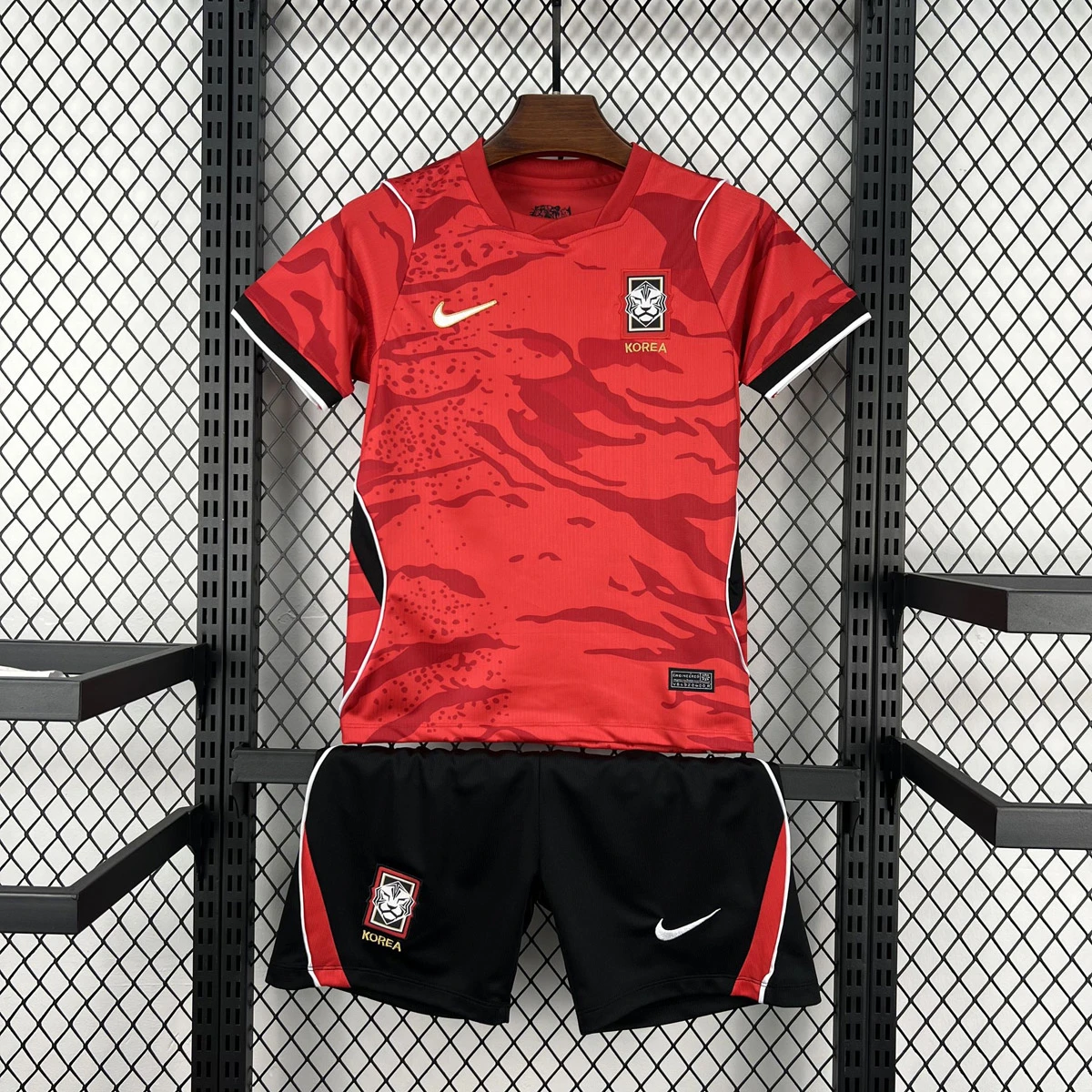 2026 South Korea Home Kids Soccer Jersey Size 16-28