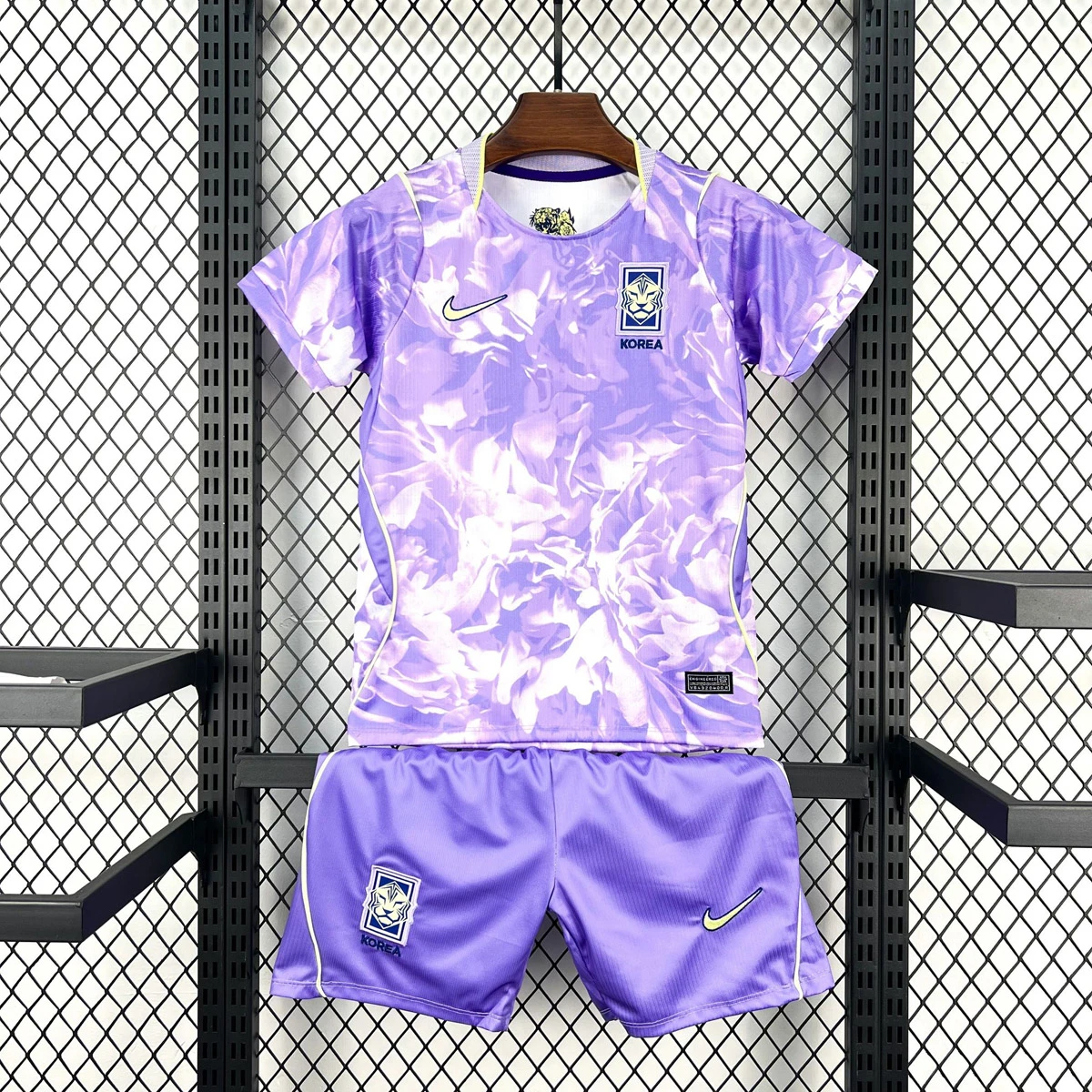 2026 South Korea Away Kids Soccer Jersey Size 16-28
