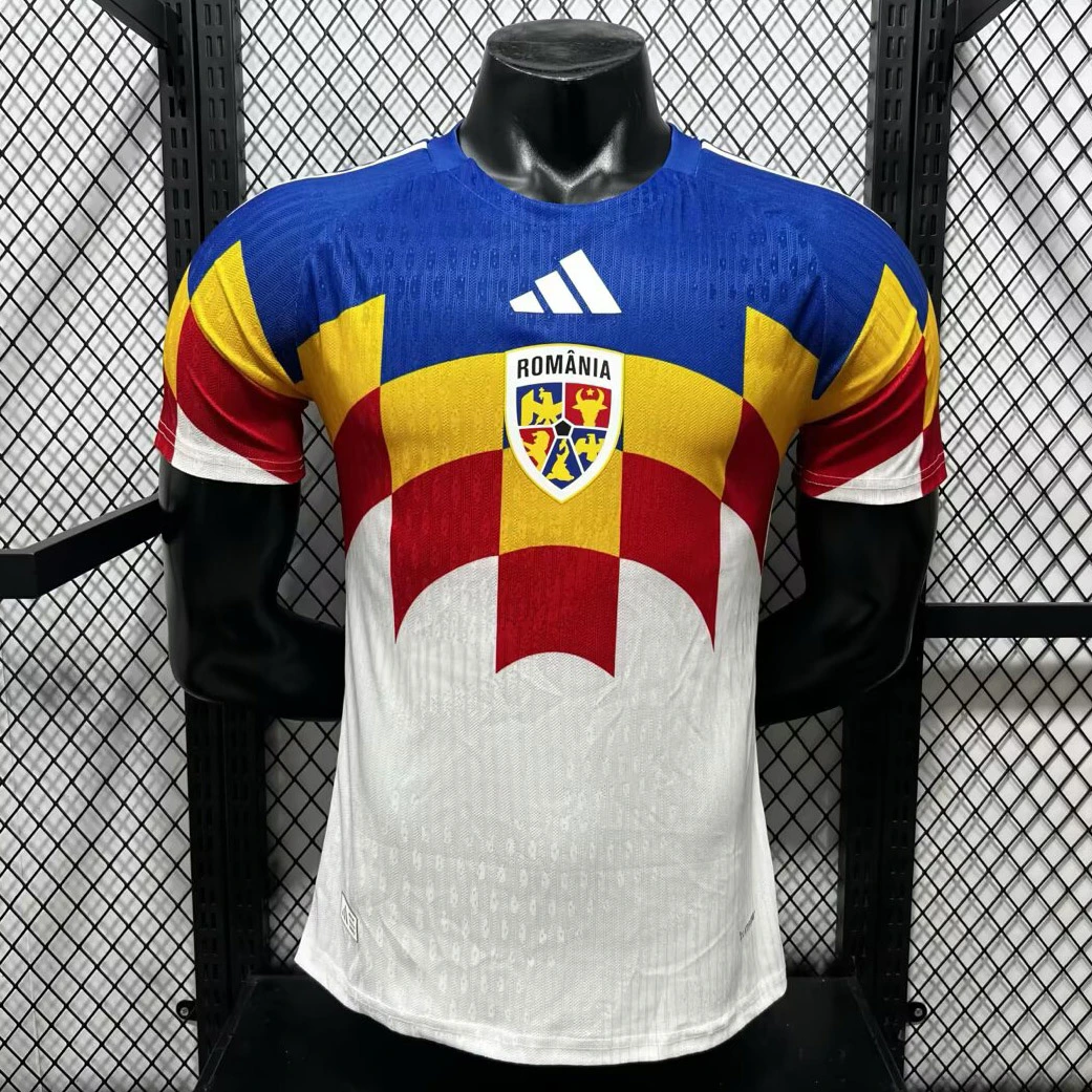 2026 Romania Fan-Designed Concept White Player Version Soccer Jersey
