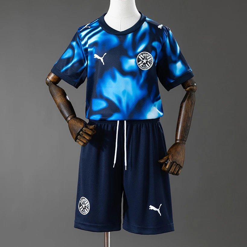 2026 Paraguay Away Kids Soccer Jersey Size 16-28
