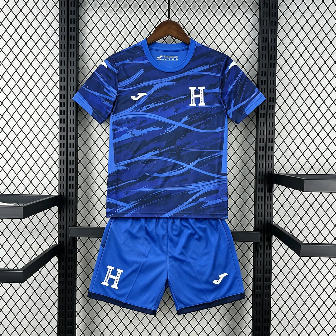 2026 Honduras Fourth Kids Soccer Jersey Size 16-28