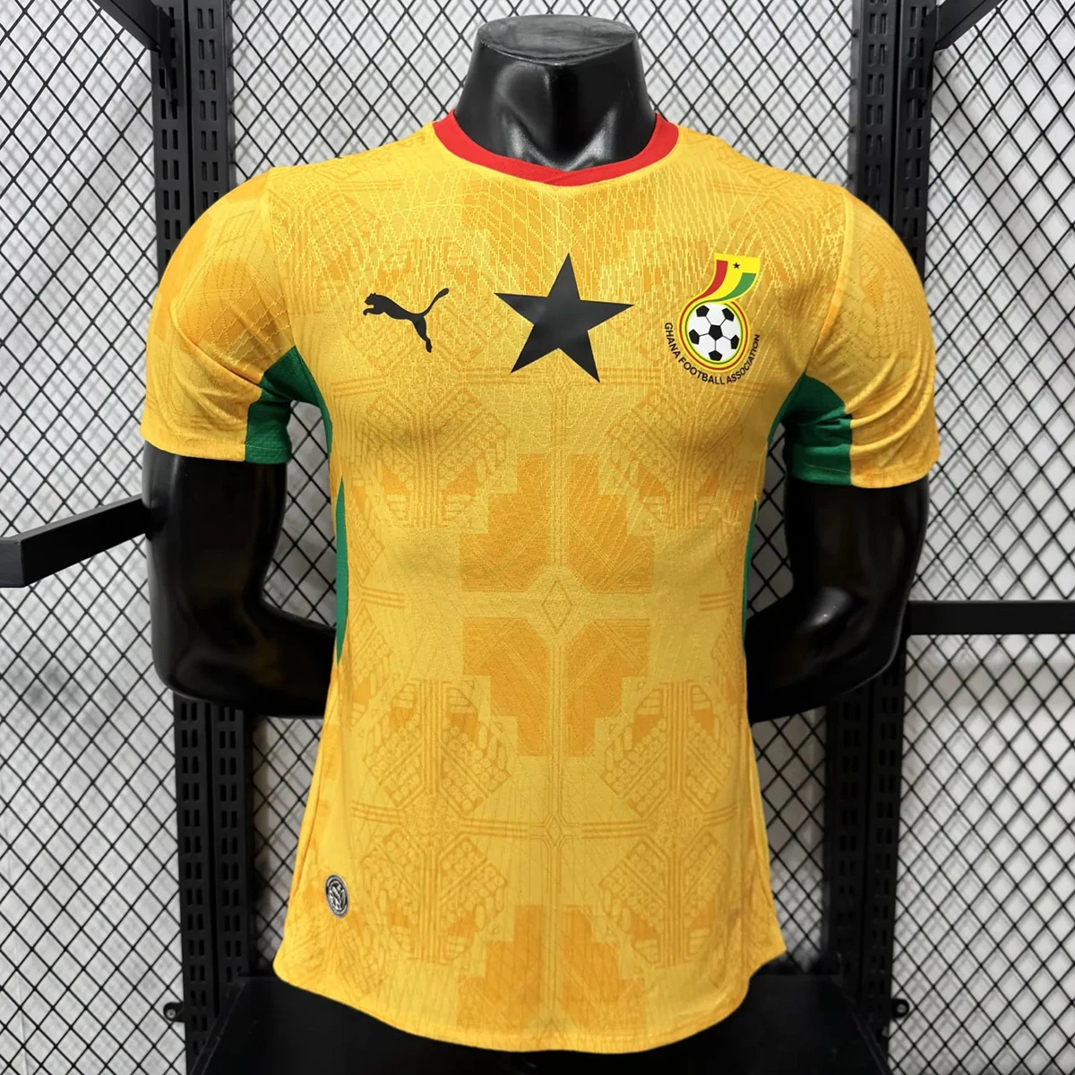 2026 Ghana Away Player Version Soccer Jersey