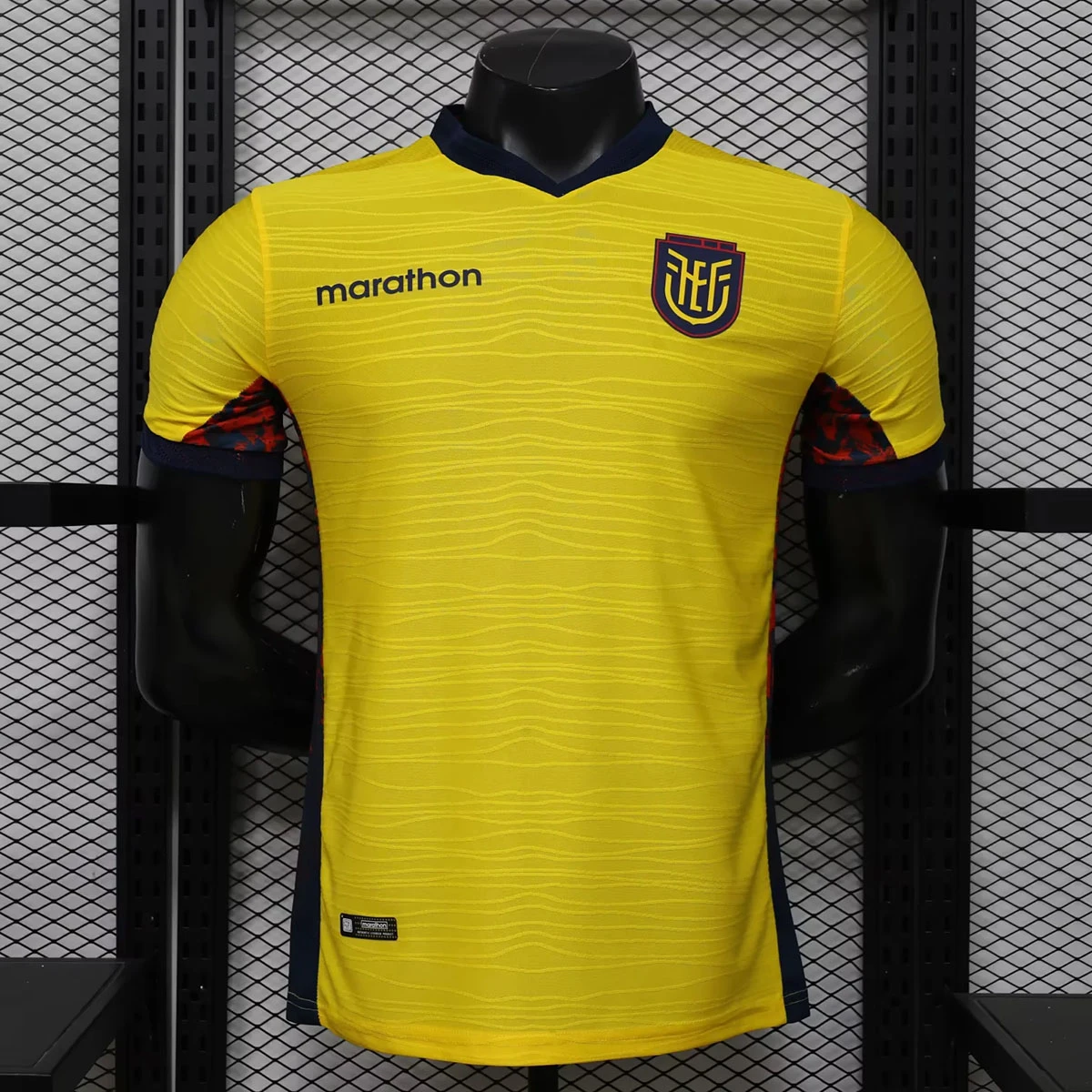 2026 Ecuador Home Player Version Soccer Jersey