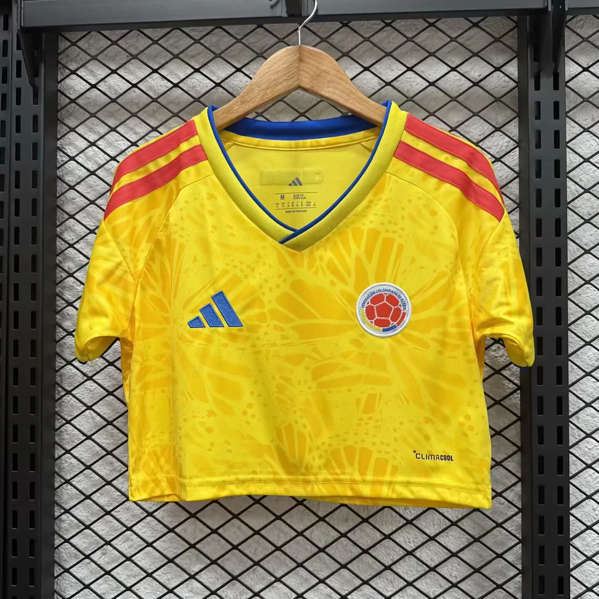 2026 Colombia Home Crop Soccer Jersey