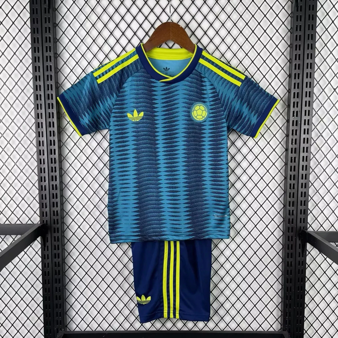 2026 Colombia Away Kids Soccer Jersey Size 16-28