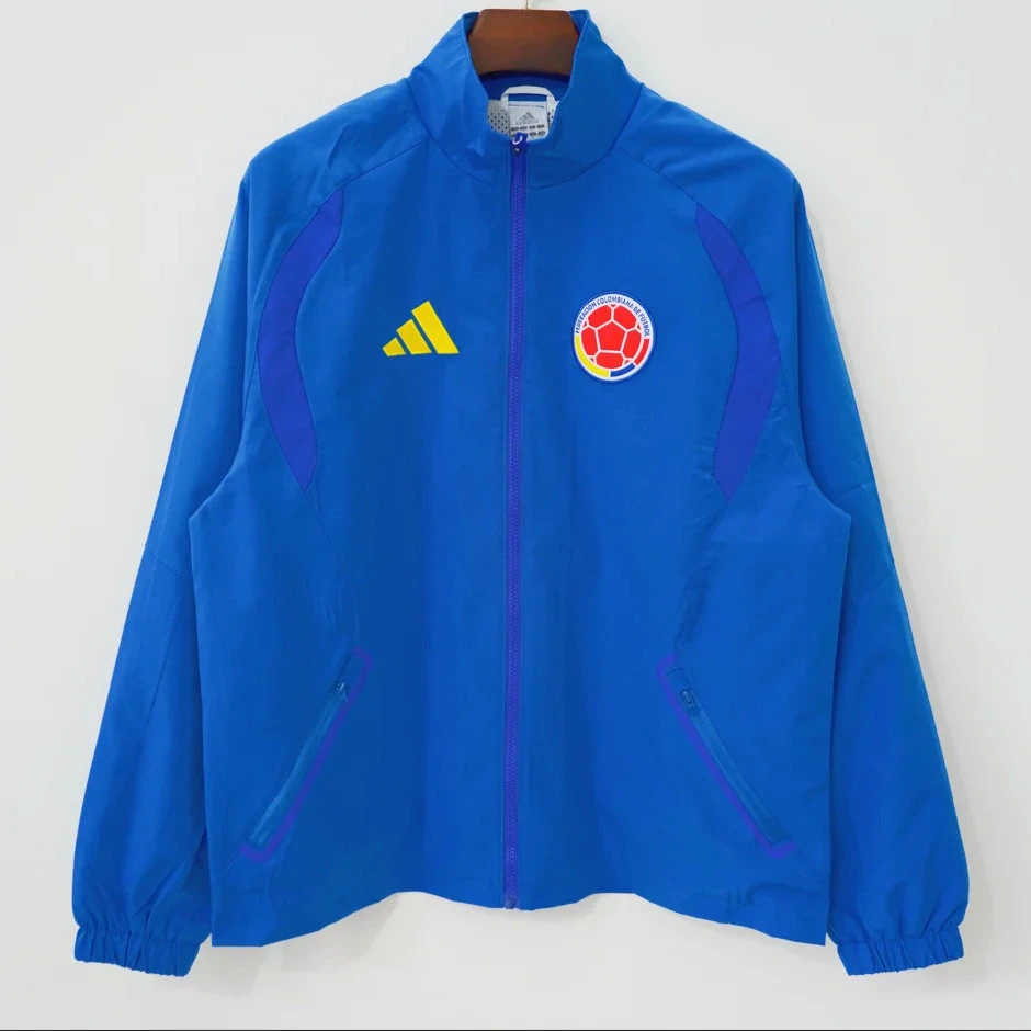 2026 Colombia All Blue Windbreaker