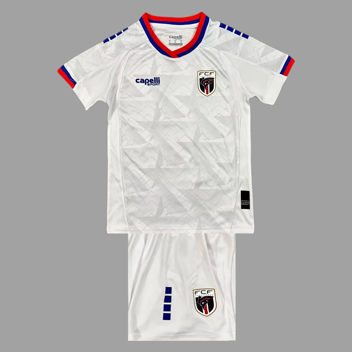 2026 Cape Verde Away Kids Soccer Jersey Size 16-28