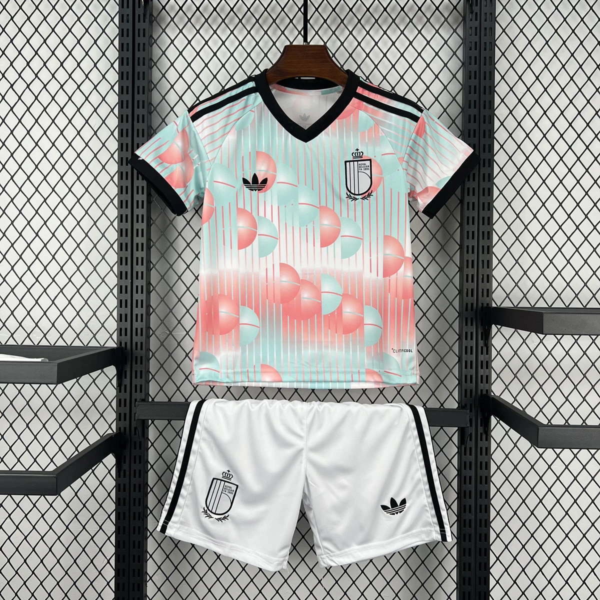 2026 Belgium Away Kids Soccer Jersey Size 16-28