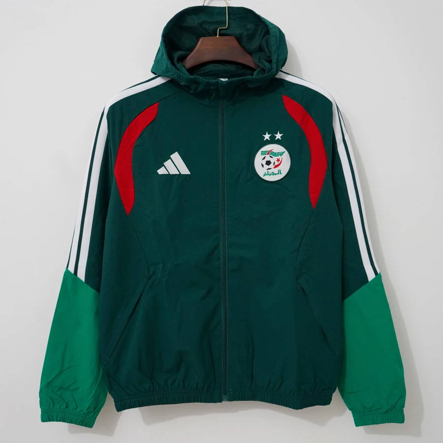 2026 Algeria Green Windbreaker
