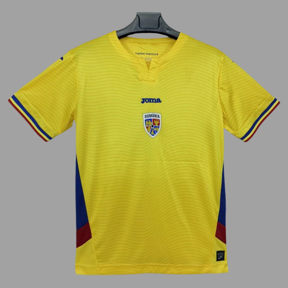2025 Romania Home Soccer Jersey