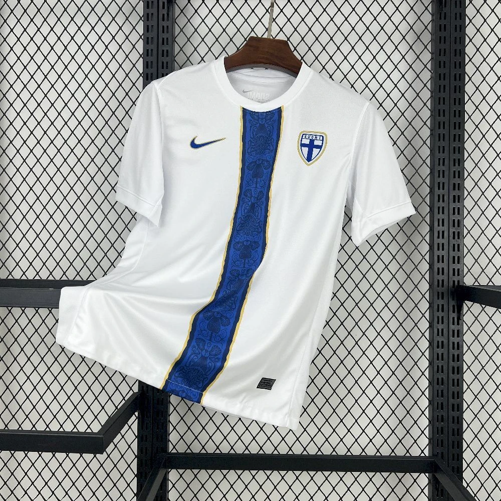 2025 Finland Home Soccer Jersey