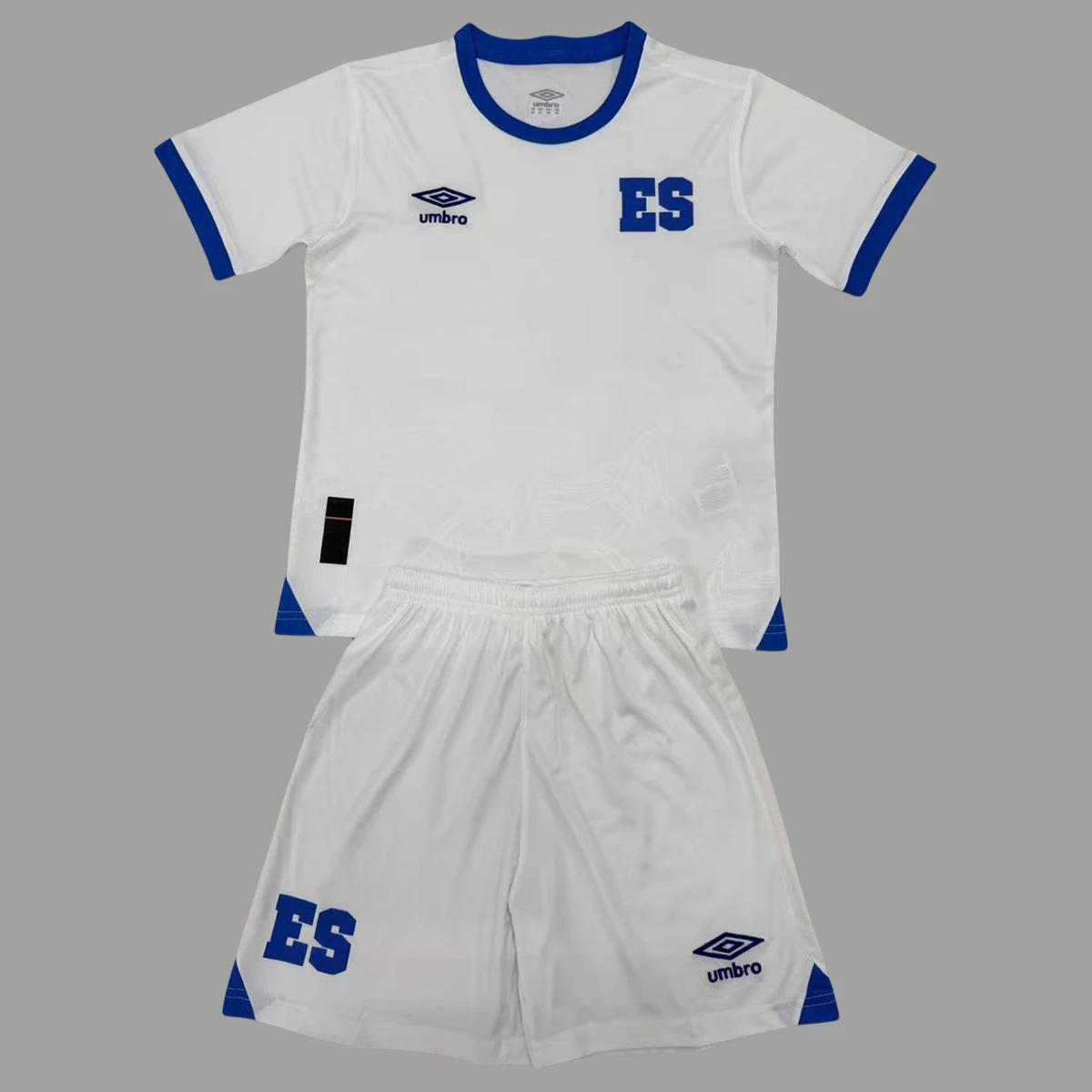 2025 El Salvador Away Kids Soccer Jersey Size 16-28