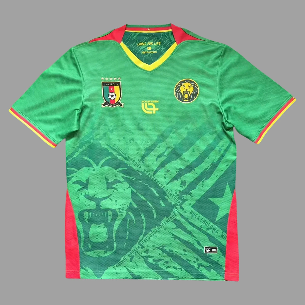 2025 Cameroon Home Soccer Jersey