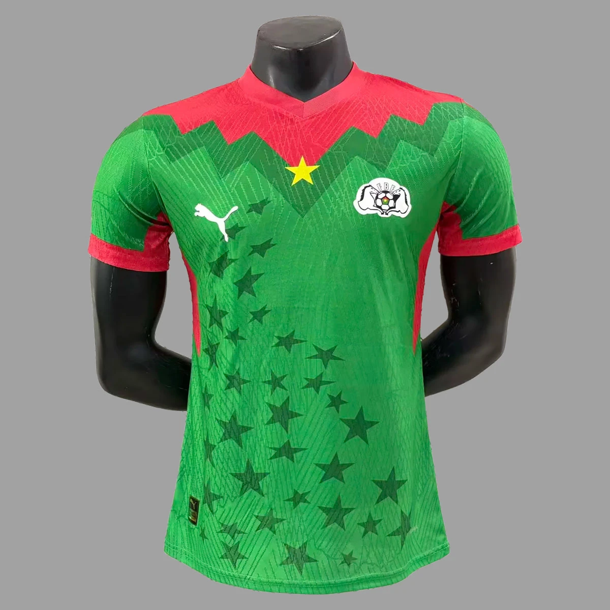 2025 Burkina Faso Home Player Version Soccer Jersey