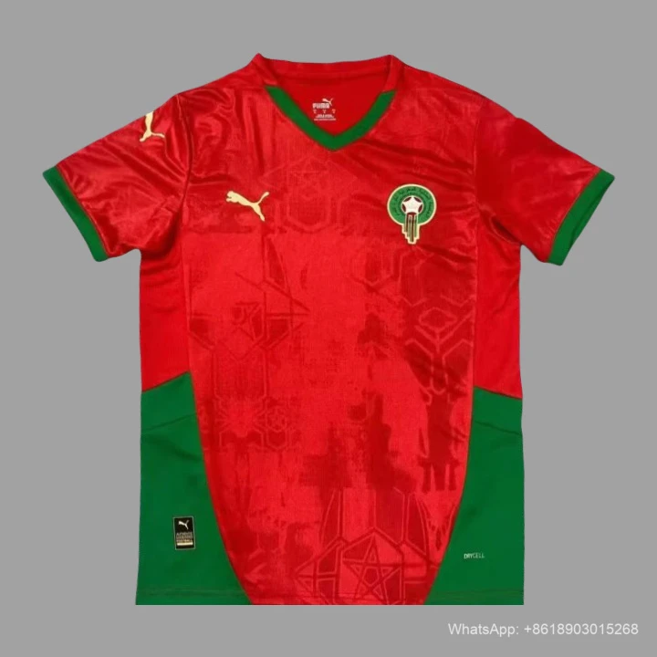 2024 Morocco Home Soccer Jersey