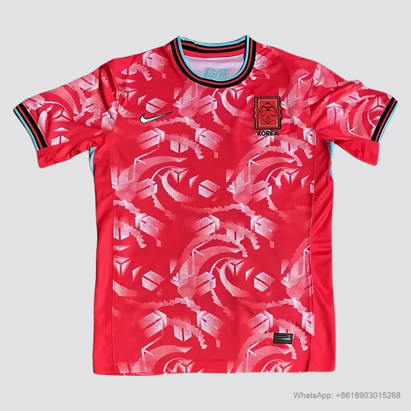 2024 Korea home red soccer jersey yupoo