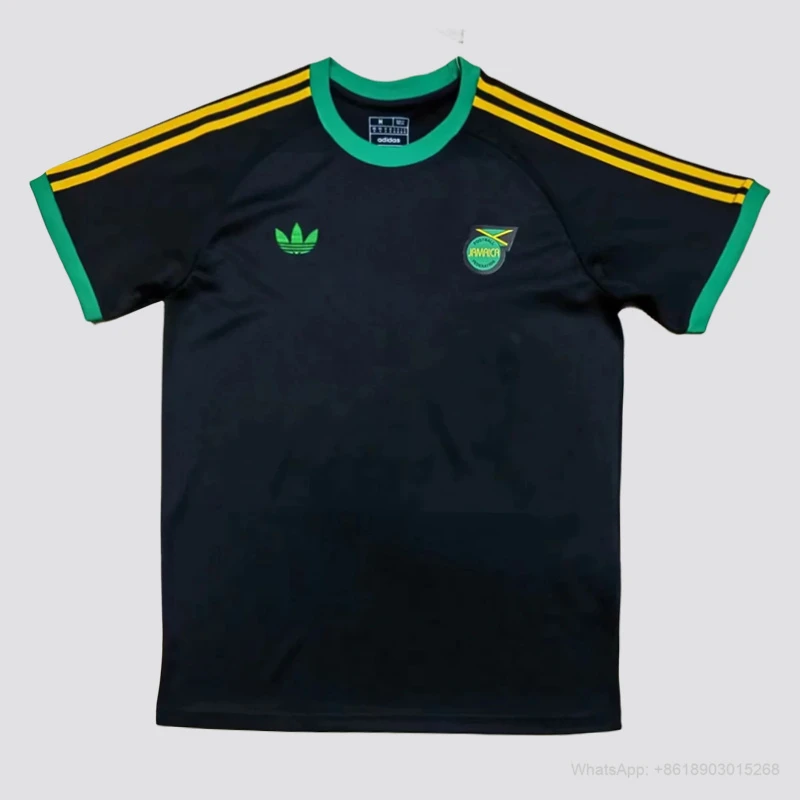 2024 Jamaica black soccer jersey yupoo size S-4XL