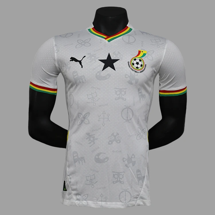 2024 Ghana Home Player Version Soccer Jersey
