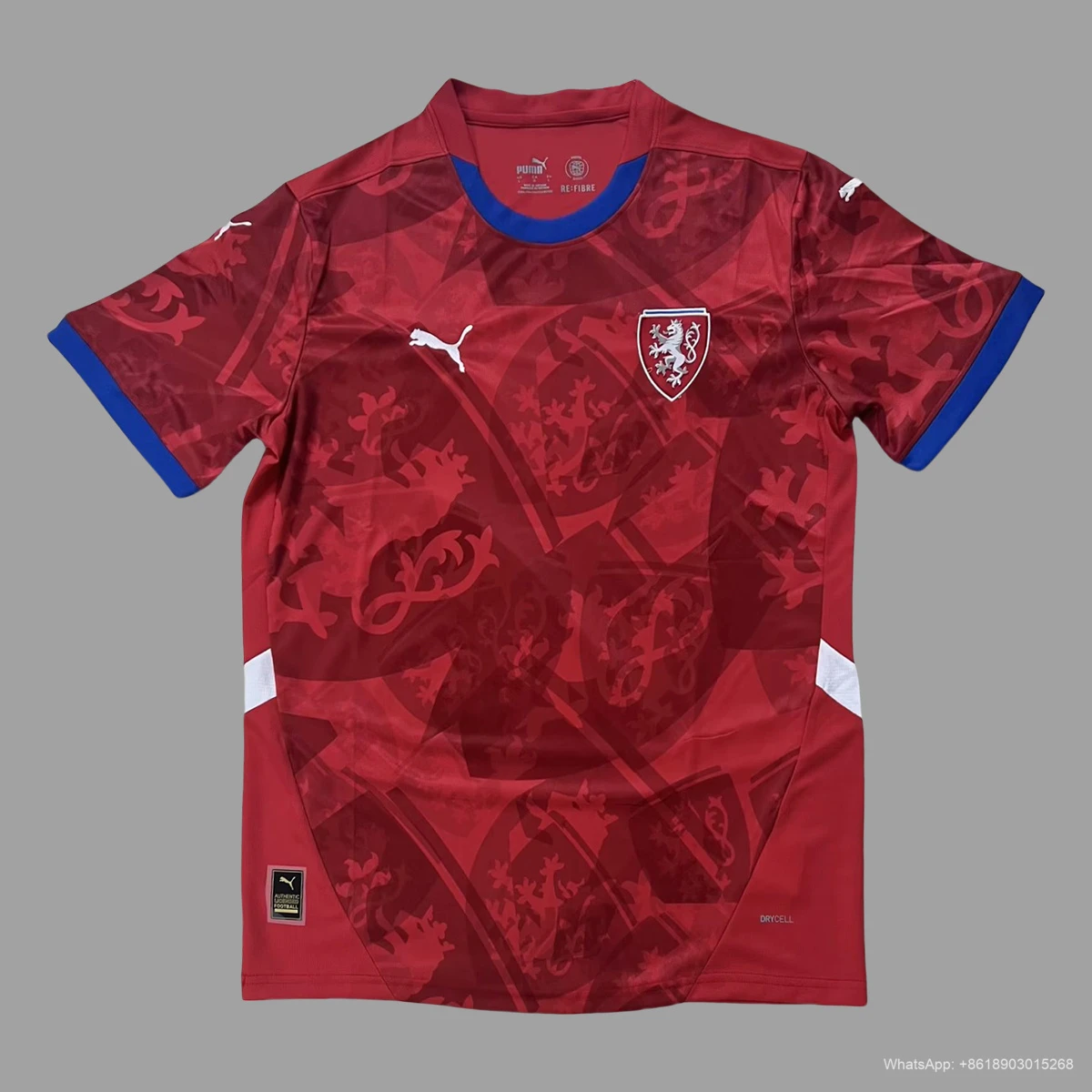 2024 Czech home soccer jersey size S-4XL