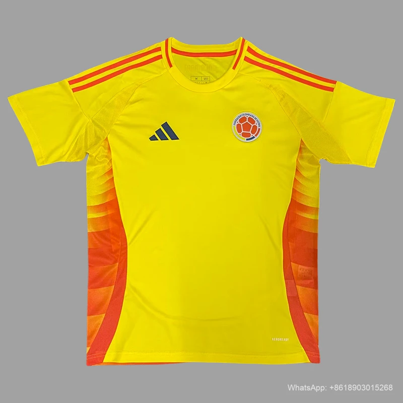 2024 Colombia home soccer jersey