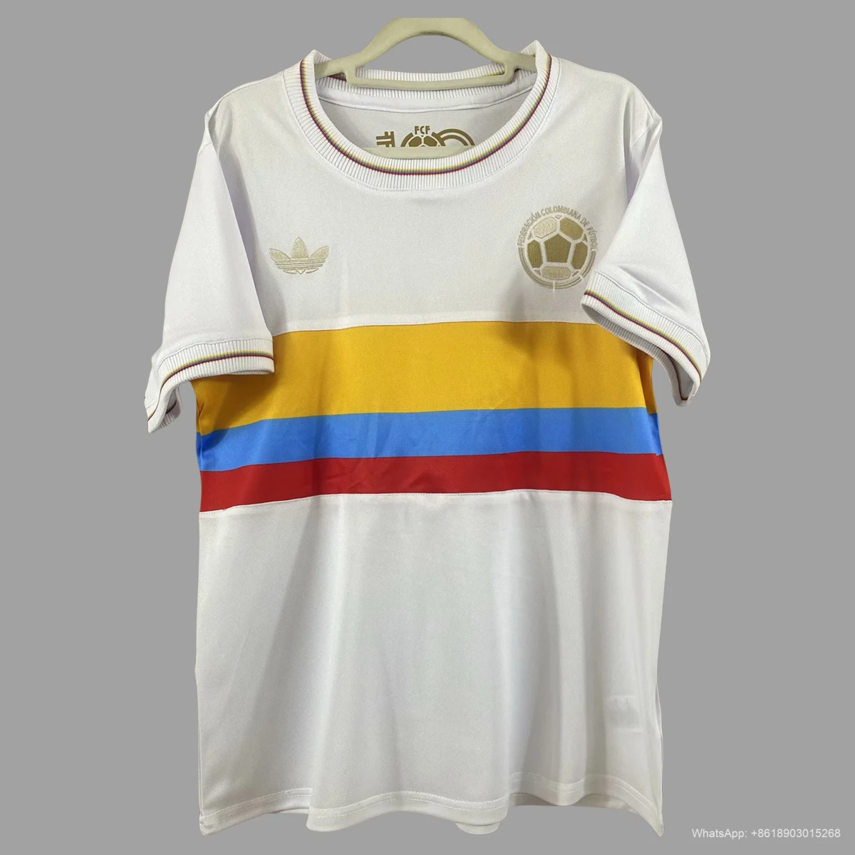 2024 Colombia Centenary Version Soccer Jersey