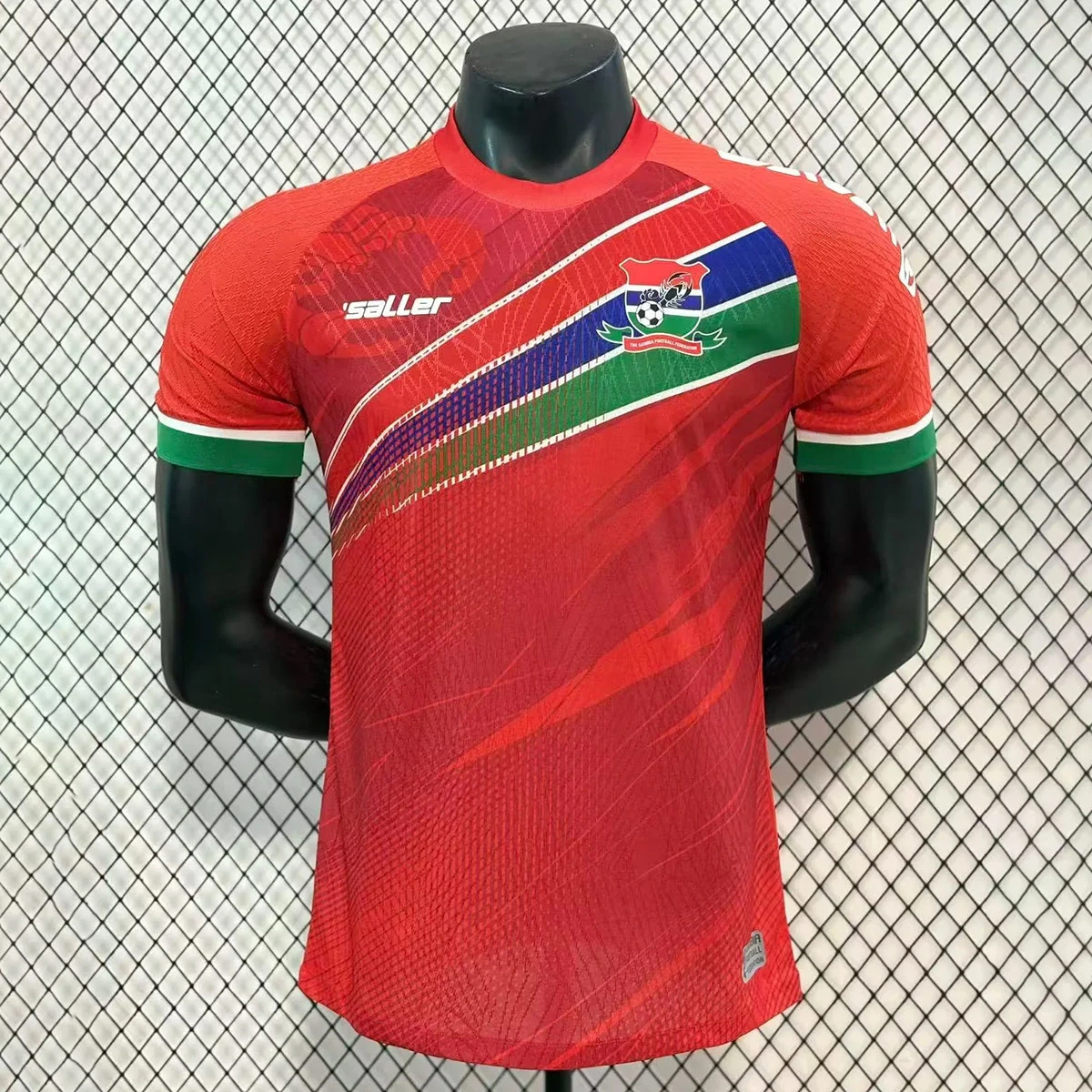 2023 Gambia Home Player Version Soccer Jersey